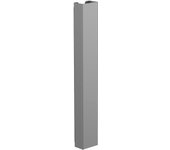 Canaleta pasacables vertical de escritorio 35 cm, gris