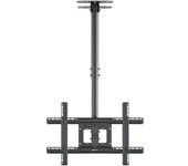 Onkron soporte tv techo para monitor 32-80, hasta 68 kg, vesa hasta 600x400, n2l-b negro