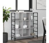 Aparador | aparador de comedor | armario de cocina de madera de ingeniería gris sonoma 102x32x103,5 cm cfw71411
