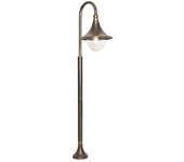 Farol clásico de exterior dorado antiguo 100 cm ip44 - daphne