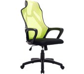 Silla de oficina quincy negro/verde