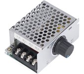 Controlador de motor pwm interruptor de velocidad variable continuo cuerpo de aluminio de alta eficiencia adecuado para lámpara de calentador de agua