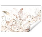 Papel pintado acuarela foto hojas plantas para salon 400cm x 280cm