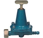Regulador de alta presión con porta manguera 12-18 kg/h mod. apz12e -