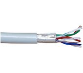 Cable de red inline f/utp cat.5e awg26 cca pvc 100m