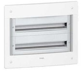 Cofre metálico pragma24 empotrar 2 filas con 48 módulos sin puerta - schneider electric