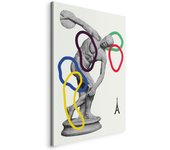 Exclusivo olímpico -cuadro - collage gráfico 20x30