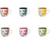 Juego de tazas de café h&h nbc indian summer cc100