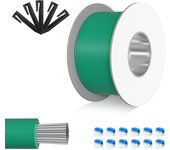 Cable perimetral de 400 m juego de conectores de cable para robot cortacésped clavos de jardín clavos de tierra