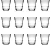 Vasos de coctel, vasos de whisky 12 set - grande sunray, 390 ml