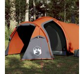 Tienda de campaña con túnel para 2 personas impermeable naranja v8568 2 personas / naranja