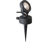 Proyector piqueta tilt catania ip65 led cob 7w 777lm(655lm) cri80 3000k 95º antracita