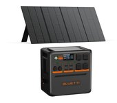 Kit de estación de energía profesional bluetti ac240p ip65 con panel solar de 350 w, 1843 wh y power station de 4 ac de 2400 w
