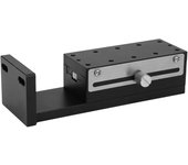 Plataforma de ajuste manual zaxis finetune de alta precisión, etapa lineal de cola de milano hbla90 de 40 x 90 mm