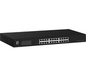 Switch no gestionable level one geu - 2431 24 puertos gigabit rack 19 pulgadas