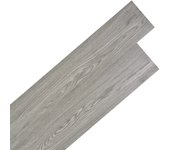 Baldosas de pvc autoadhesivas 5,02 m2 2 mm gris oscuro
