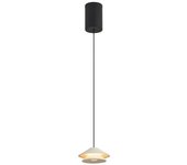 Lámpara colgante blanca y negro ø 13 cm piccola led