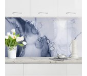 Salpicadero cocina salpicadero cocina adhesivo en pared y azulejos impermeable a prueba de aceite n.1819 azul 140 x 40 cm