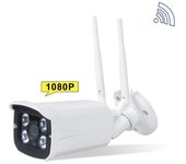 Cámara de videovigilancia inalámbrica de 4 led, 3,6 mm, 2 mpx, ip66, jt-82047