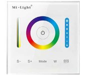 Control remoto tactil de pared dimmable radio-frequency / alexa / google assistant - rgb / rgbw / rgb+cct p3