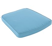 Cojín curvo para sillas de jardín turquesa