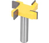 Broca para revestimiento de superficies con punta de 4 flautas para aplanamiento de losas, fresadora cnc para trabajo en madera