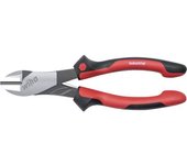 Wiha alicates de corte diagonal de fuerza industrial con dynamicjoint® con resorte de apertura conectable y desconectable (41277)