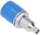 100 piezas de conector banana m6 de 4 mm, buena transmisión, excelente fabricación, accesorios de conexión eléctrica (azul)