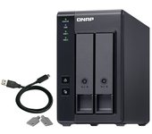 qnap tr-002 contenitore di unit� di archiviazione 2.5/3.5 enclosure hdd/ssd nero