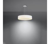 Lámpara astrona slim 50 led blanco con bombilla 3000k - 50x50x102cm sollux