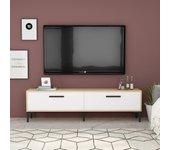 Mueble tv inel zafiro blanco