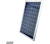 Células de silicio de repuesto de panel solar fotovoltaico de 200w para faro 8200l