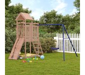 Maison exclusive - parque infantil de exterior madera maciza douglas