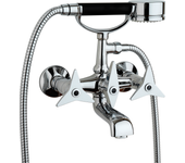 Mezclador de bañera exterior color cromo con ducha de mano mamoli gio ponti 1030f2140021 - cromo