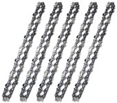 Cadena de motosierra de 4 pulgadas (28 eslabones, 14 dientes) - paquete de 5