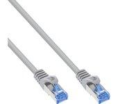 Cable de red inline, cat.6a, s/ftp, tpe flexible, gris, 40m