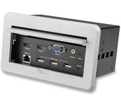Startech.com box4hdecp2 puente de conferencia av 3840 x 2160 pixeles ethernet plata