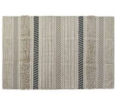 Alfombra algodón crema mediana