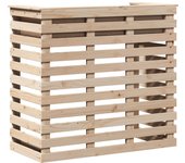Mesa alta bar de jardín，mesa para exteriores，mesa de patio madera maciza de pino 113,5x50x103 cm cfw86779