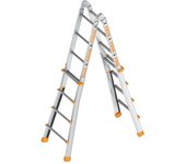 Escalera profesional telescópica de 16 peldaños (4+4+4+4) - topic 1058