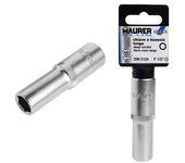 Llave vaso maurer 1/2 hexagonal larga 23mm.