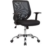 Silla de trabajo de malla tucson - negro