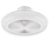 Lámpara de techo ø46 cm con luz led efecto estrella y ventilador integrado mjolby trio light