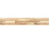 Estante flotante madera maciza de acacia sin tratar 140x20x4 cm