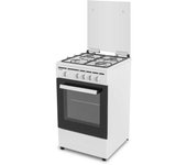 Cocina sauber scw41gb 4gas gas butano blanca 50x55