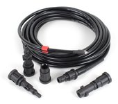 Xpotool manguera de limpieza de tuberías 20m con 4 adaptadores 160bar limpiadoras de alta presión