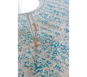 Alfombra new argentella in cotone giallo / dorato, 80x150 cm (galleriafarah1970)