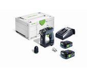 Taladro atornillador a batería cxs 12 2,5-plus - festool - con 2 baterías 12v 2,5 ah - cargador - systainer - 576864