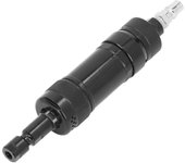 Kit de amoladora neumática de matriz, miniherramienta neumática recta de 1/4 pulg., 18 000 rpm con 2 llaves