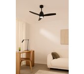 Wind stylance - ventilador de techo 40w ø112 cm silencioso 100% madera con mando a distancia